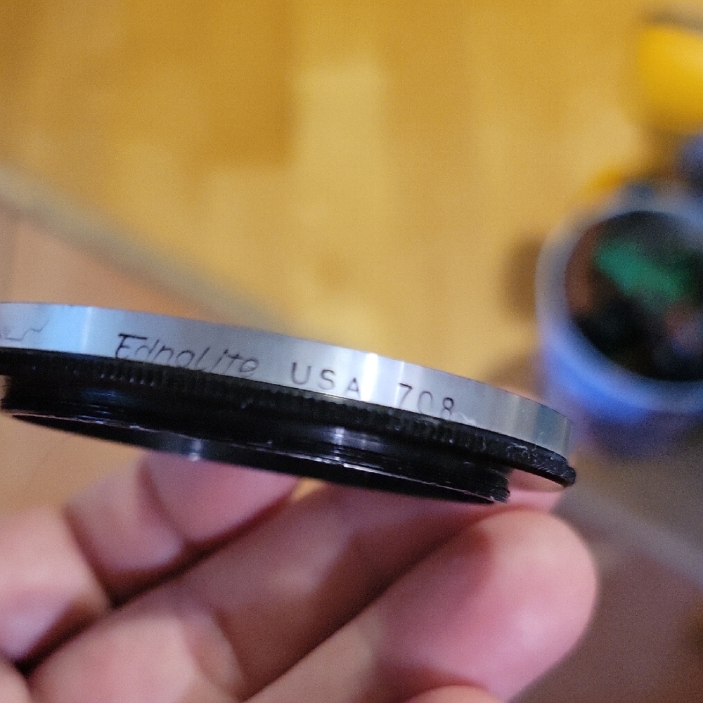 Vintage Ednalite 708 Camera Lens Adapter Ring